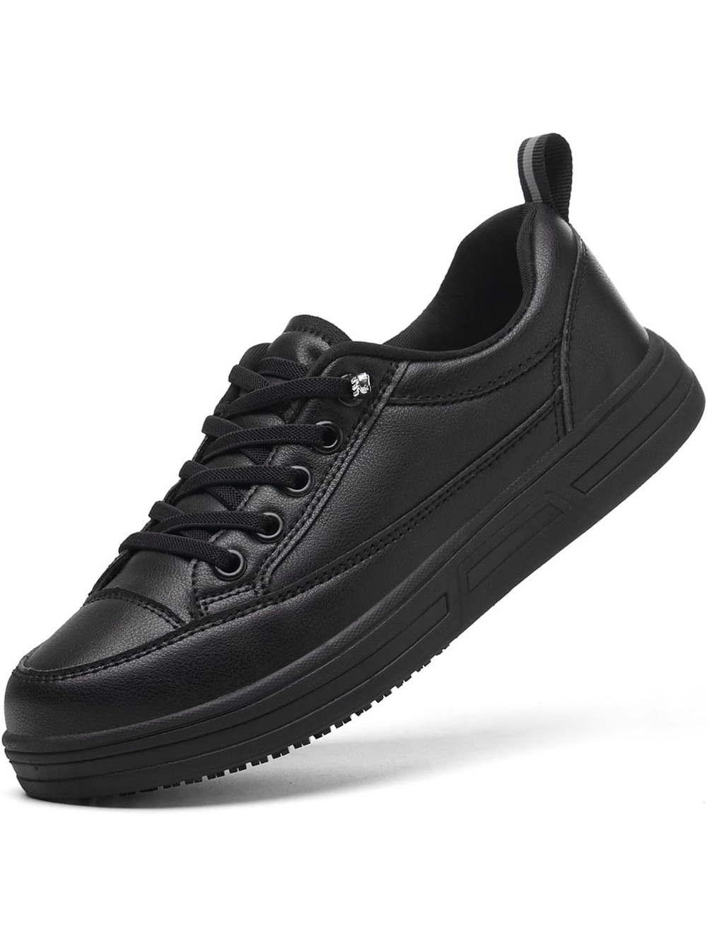 Women’s Non-Slip Wipeable Faux Leather Sneaker